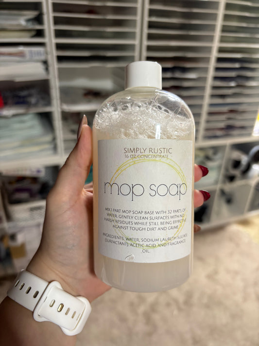 Mop soap in stock – pink lemonade ￼