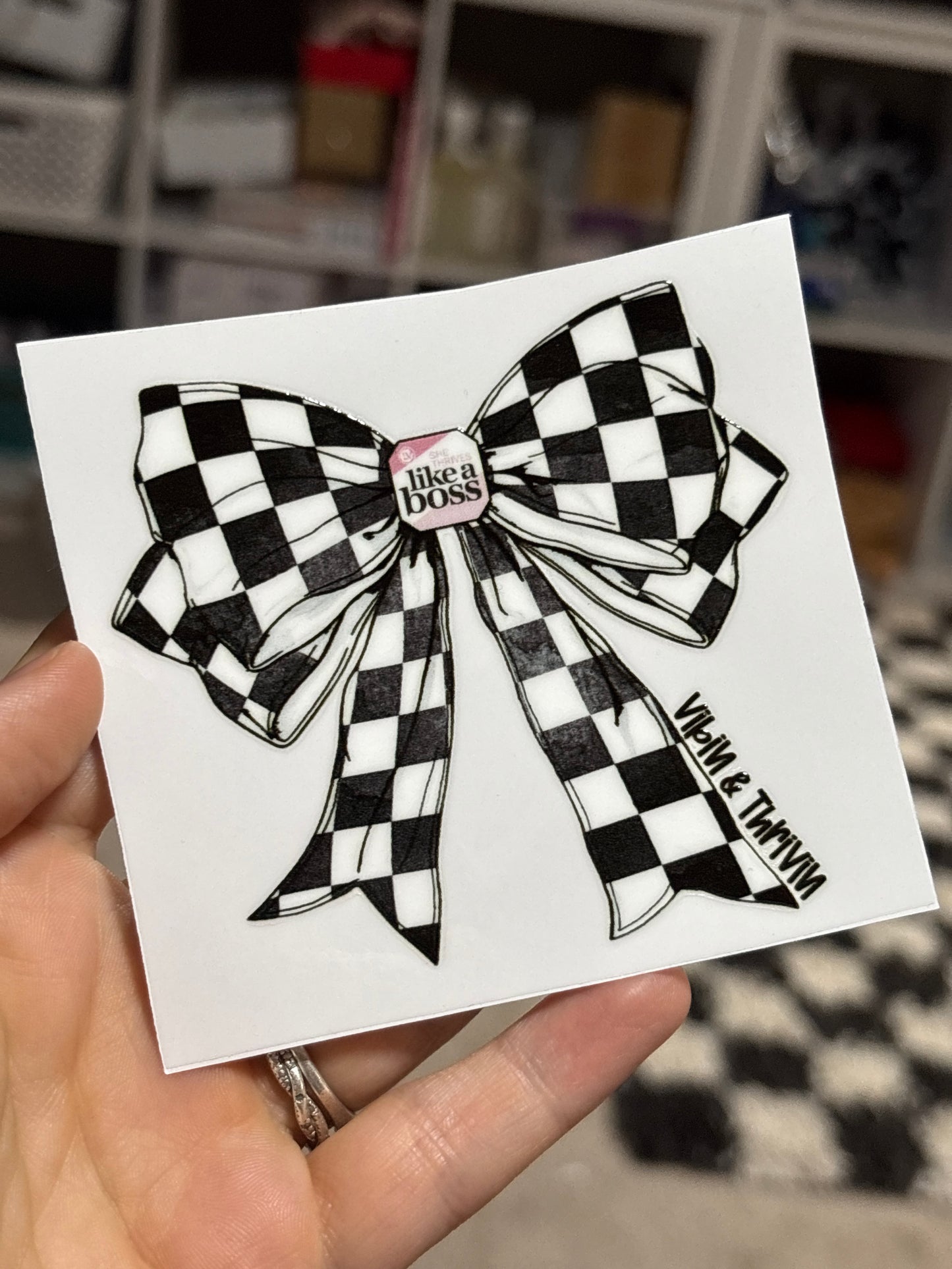 UVDTF sticker in stock