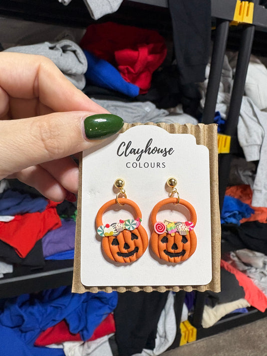 Clay earrings in stock ￼