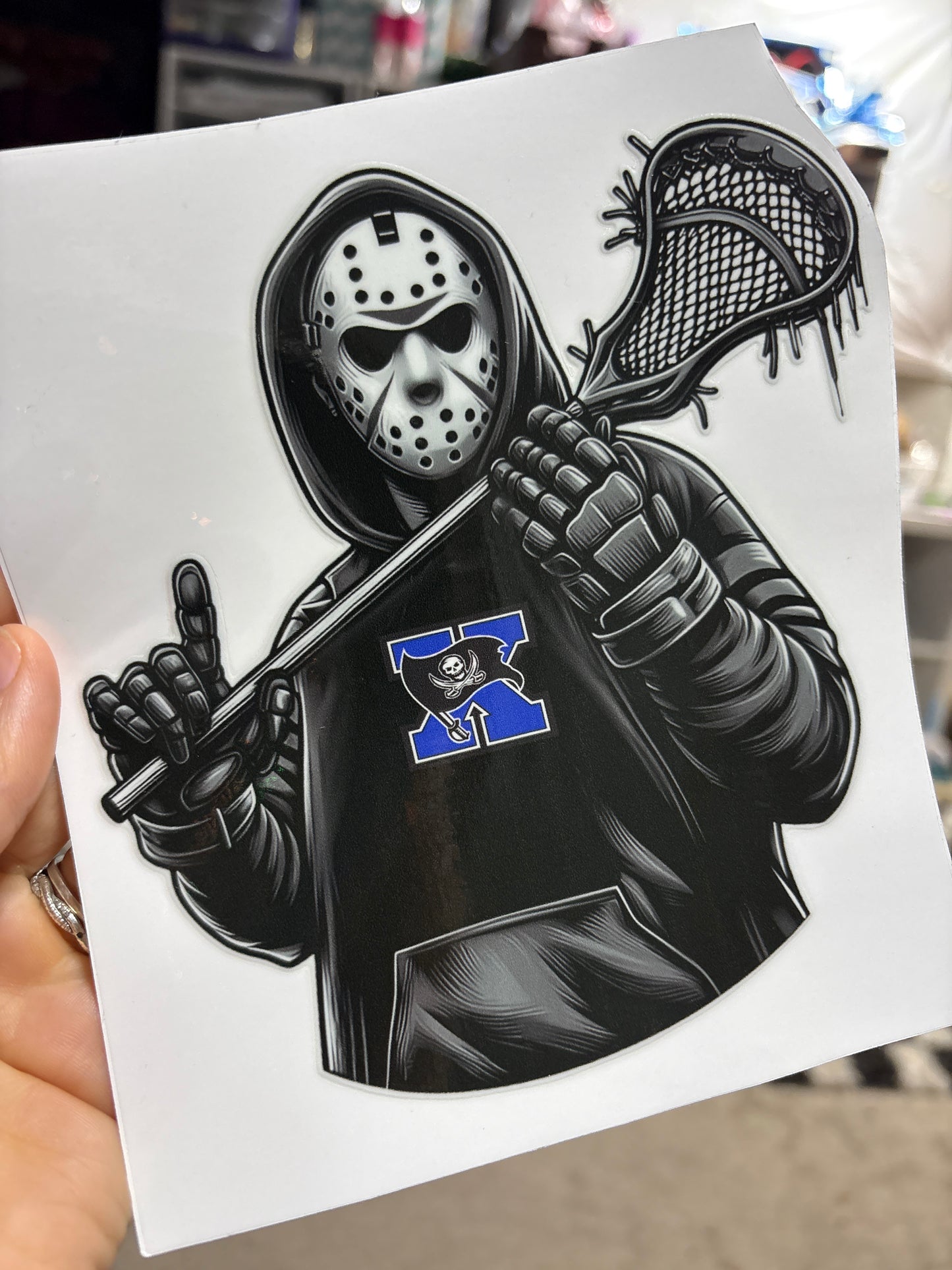 6 inch car decal in stock