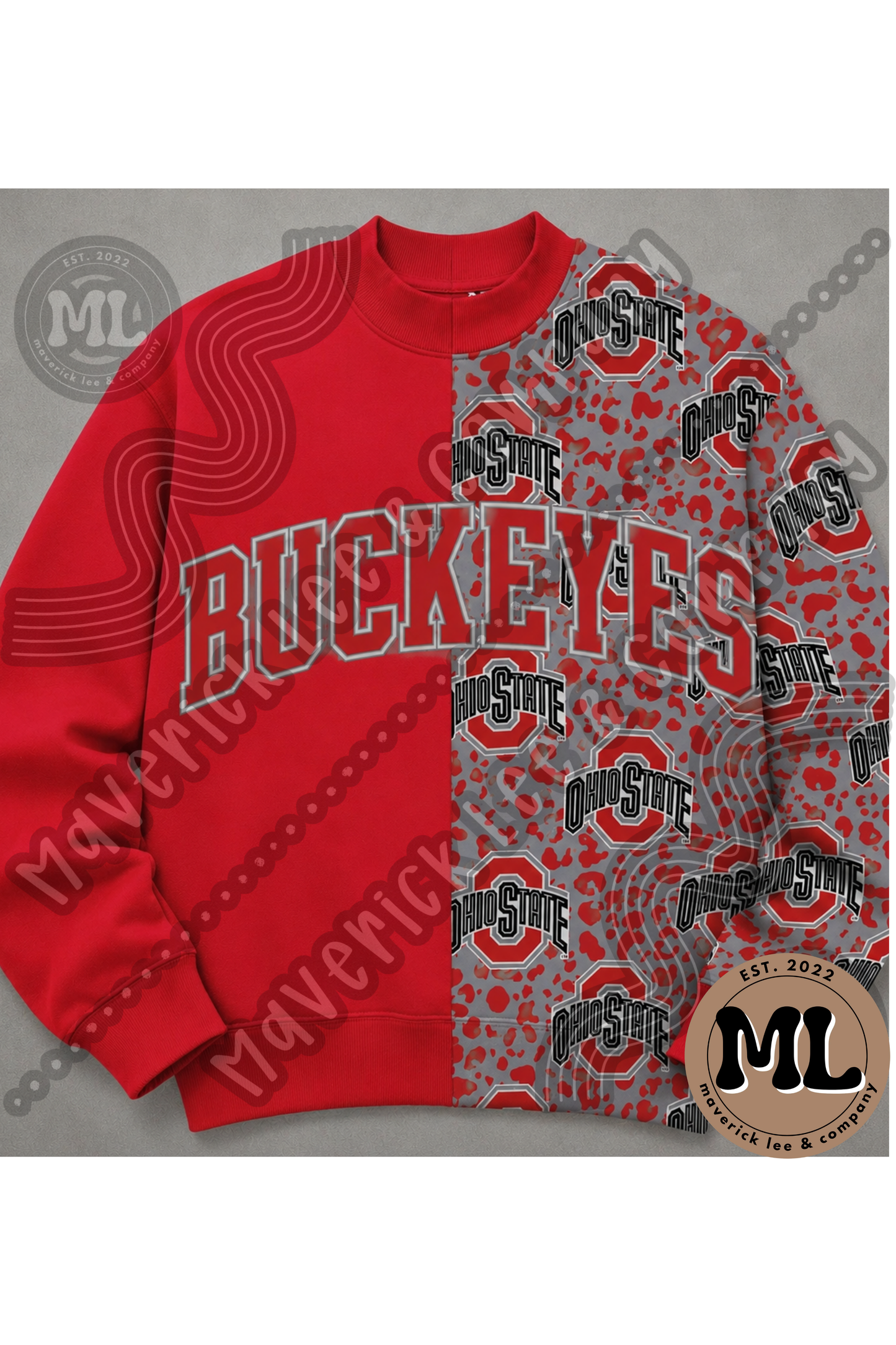 Split Decision Mock Neck