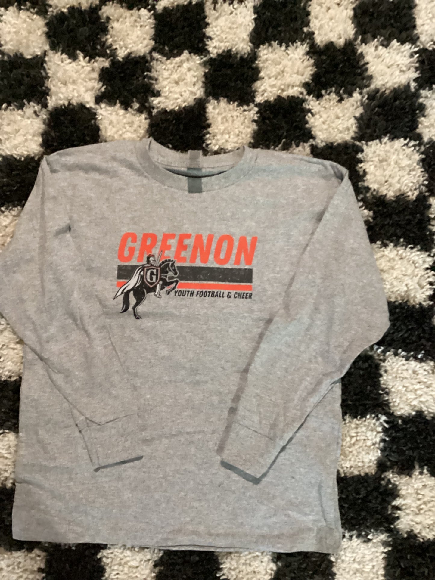 M youth long sleeve tee in stock