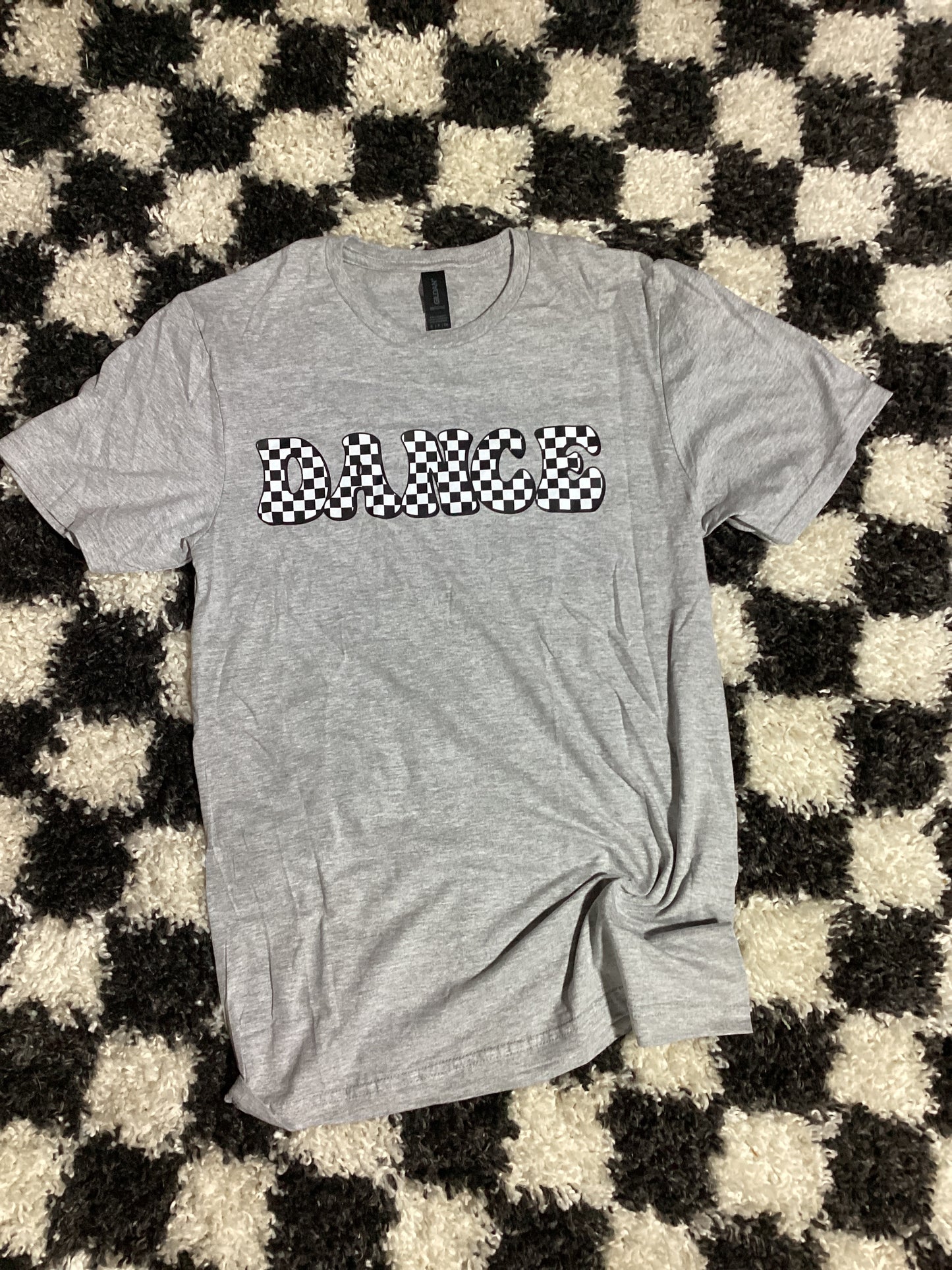 Small checkered dance in stock