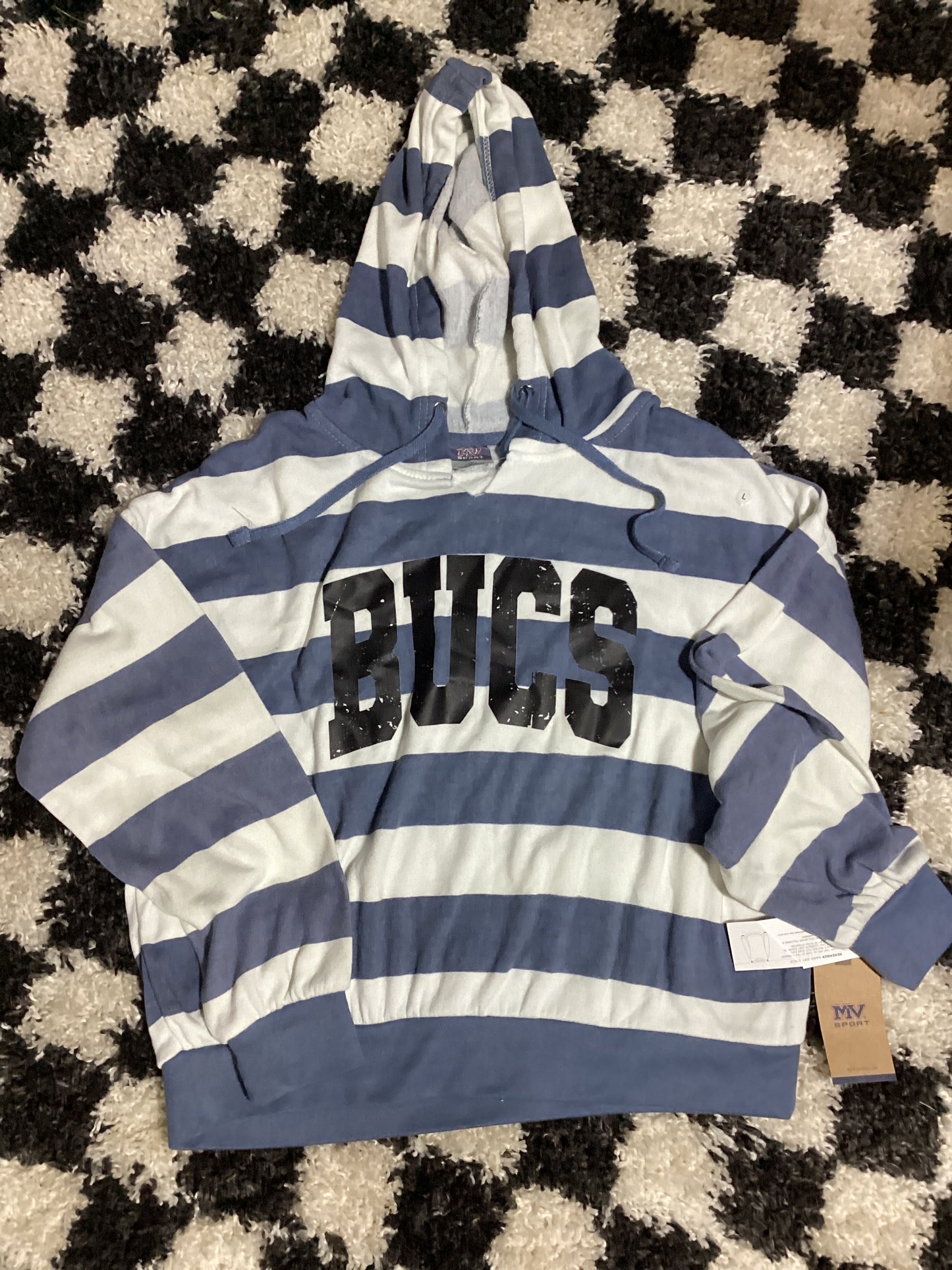 Large MV sport cropped hoodie in stock