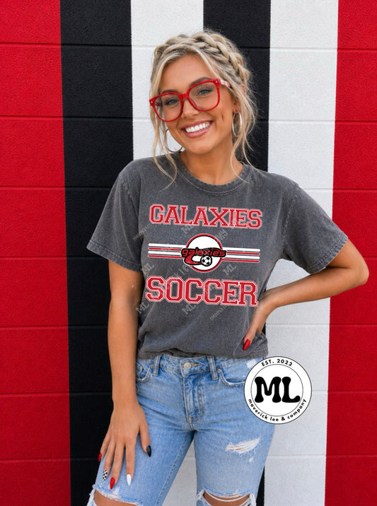 Galaxies soccer unisex varsity