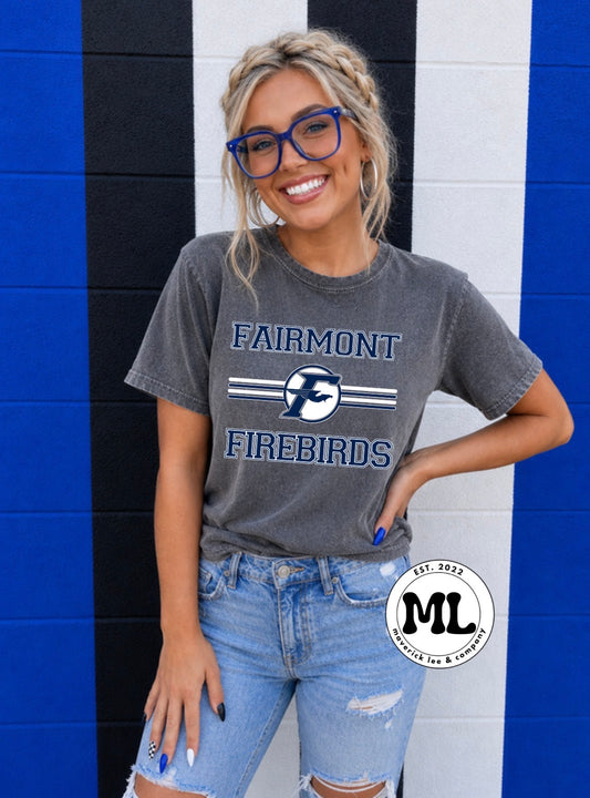 Fairmont Firebirds unisex varsity