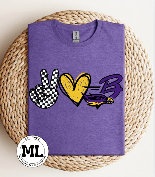 Bellbrook Golden Eagles - peace love