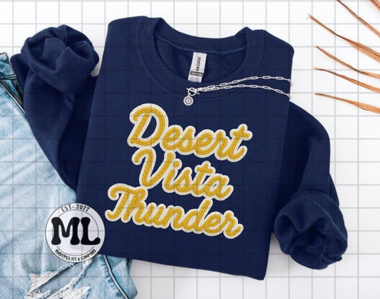 Desert Vista faux crochet