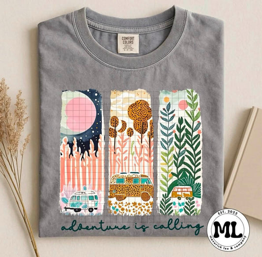 Adventure is calling floral
