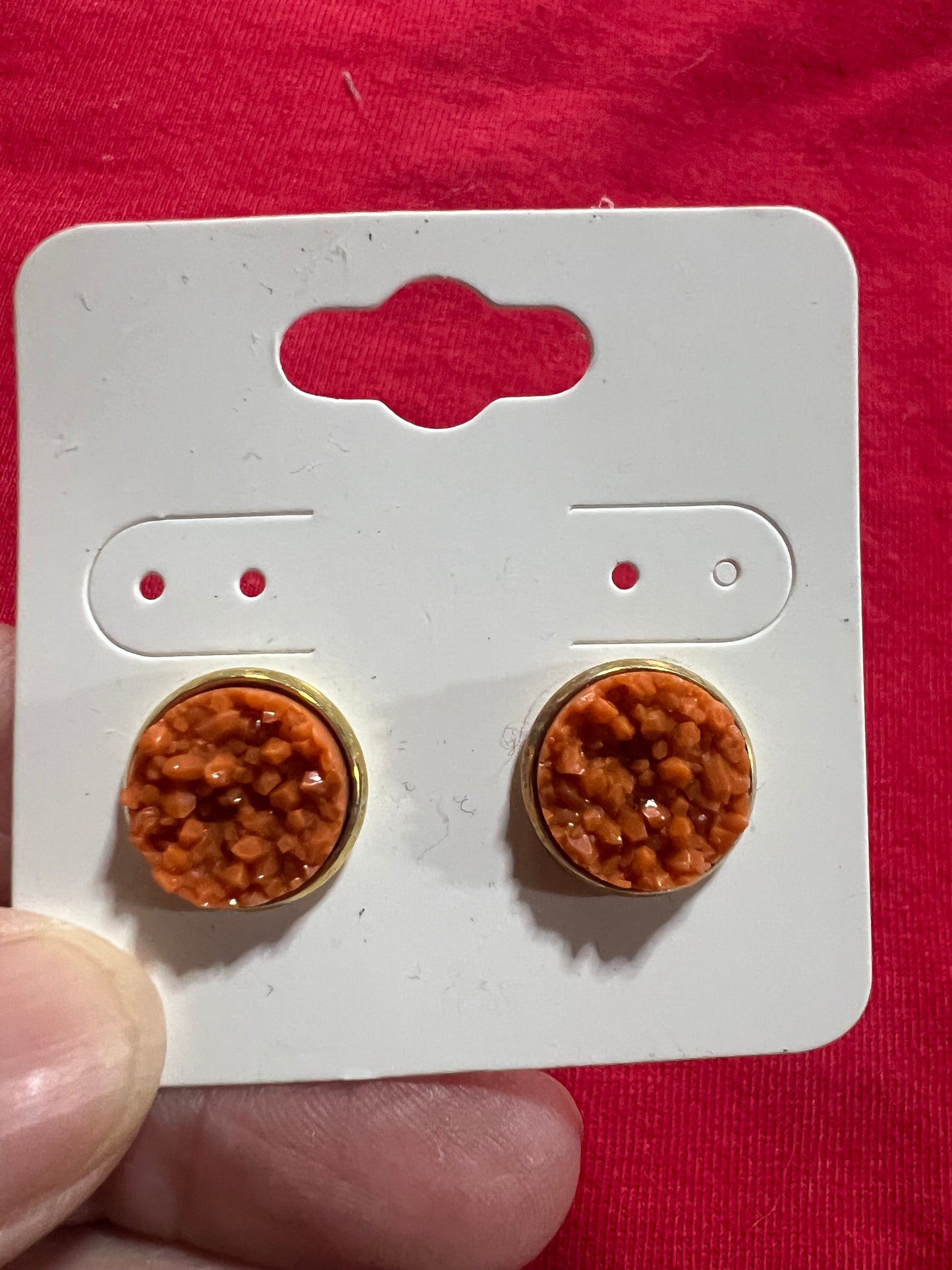 In stock earrings 12mm