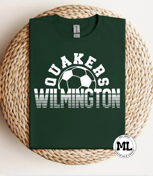 Wilmington Quakers soccer - ball lines