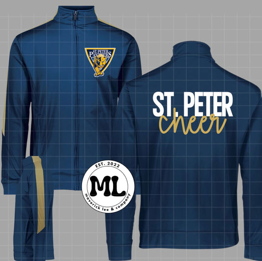 St Peter panther cheer jacket