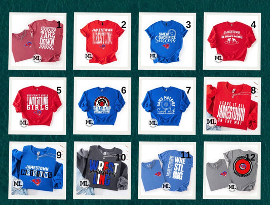 Jamestown Wrestling collection