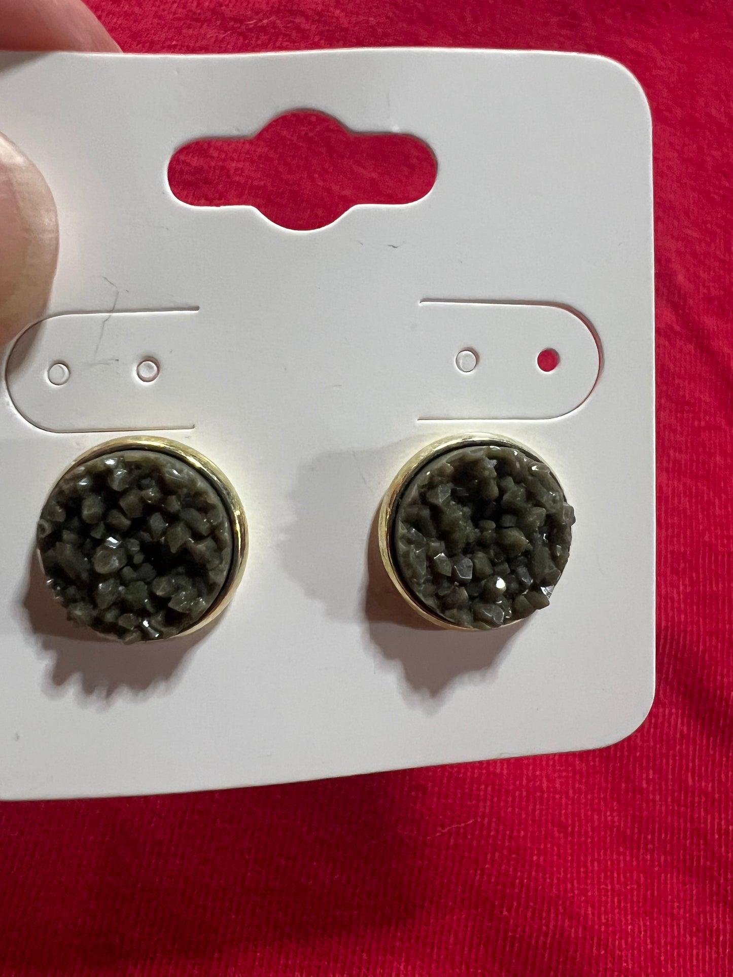 In stock earrings 12mm