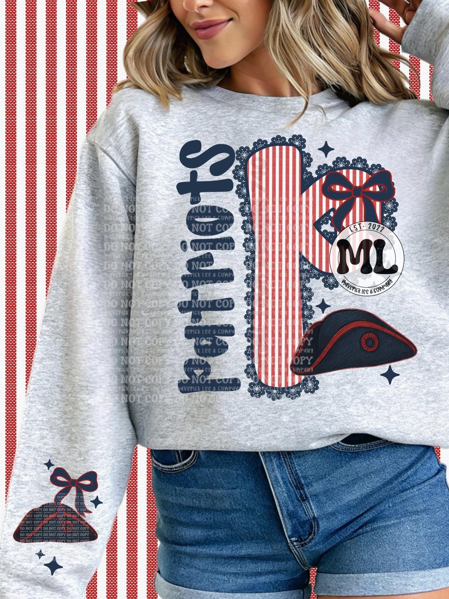 Seersucker football with sleeve collection