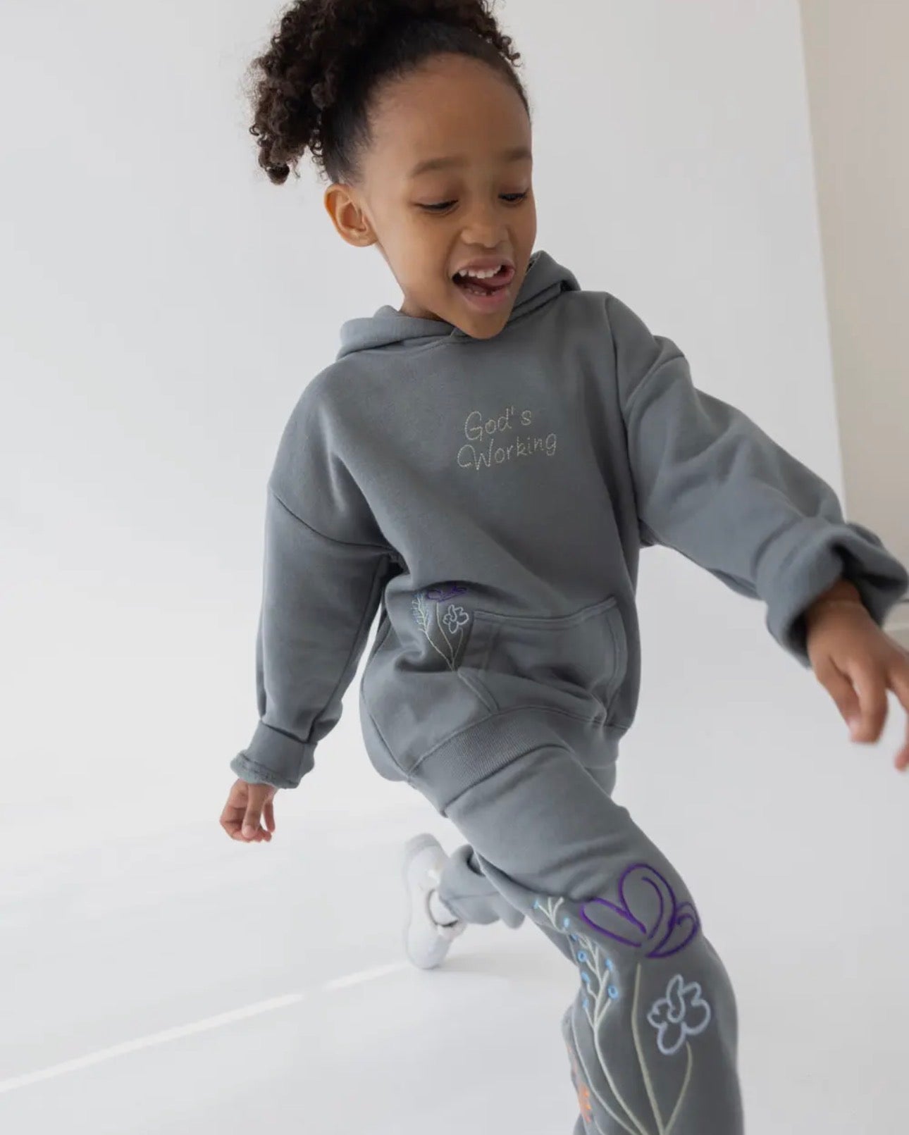 GOD'S STILL WORKING KIDS HOODIE