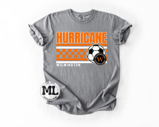 Wilmington Hurricane Women’s soccer - orange checkered