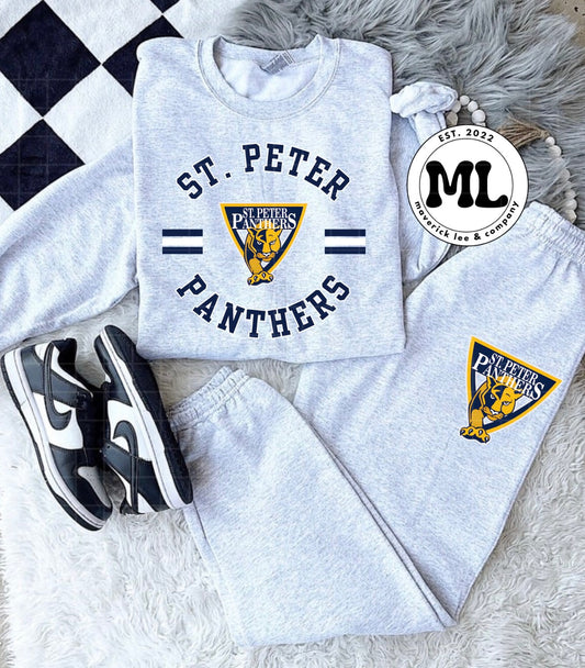 St Peter panthers jogger set