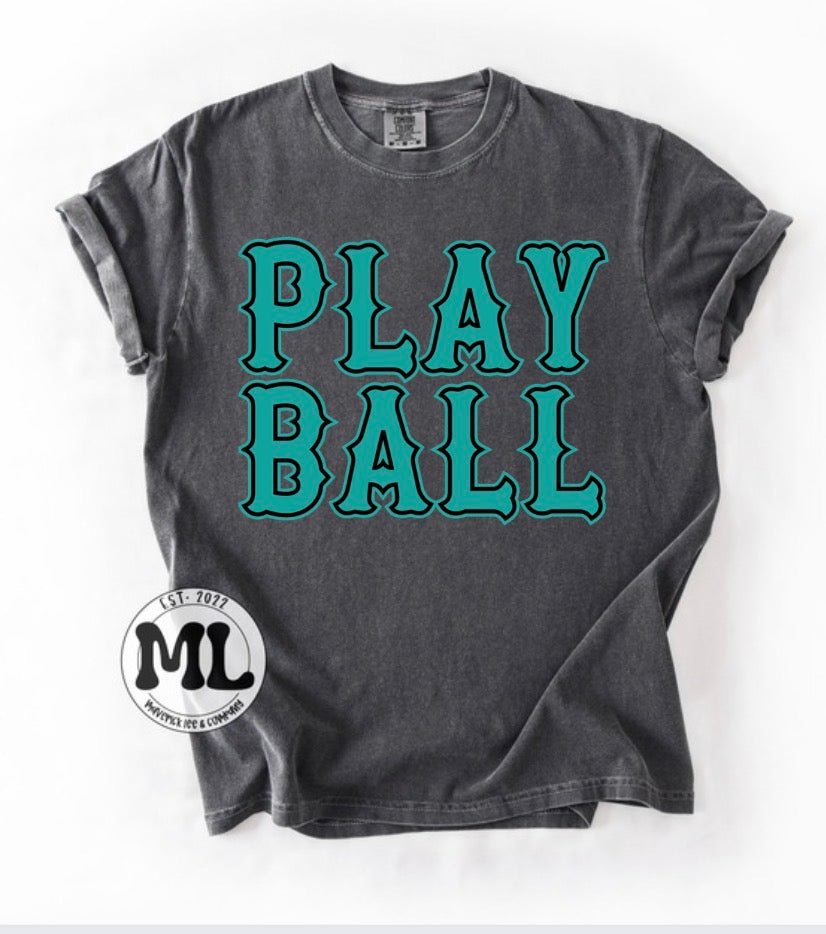 Teal ball collection