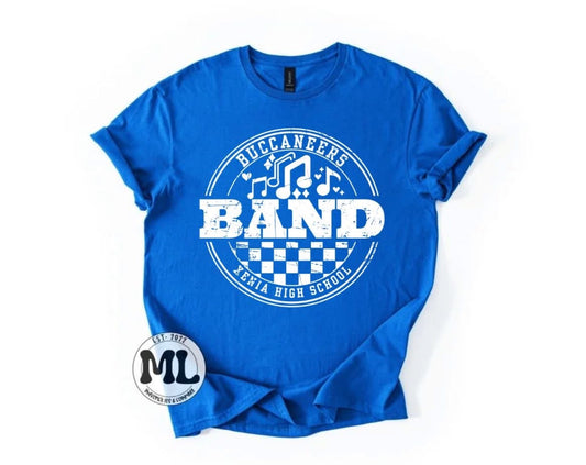 Xenia Band - circle checkered
