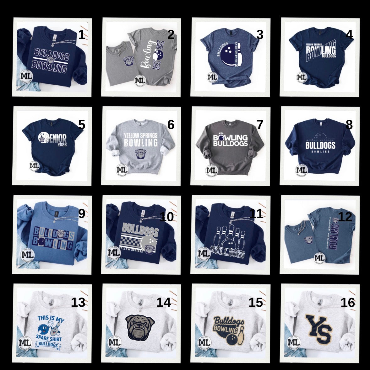 Yellow springs bowling collection 2