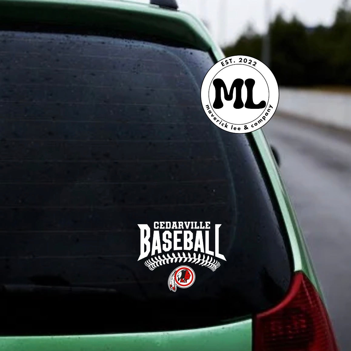 Cedarville Indians baseball 6” – UVDTF sticker