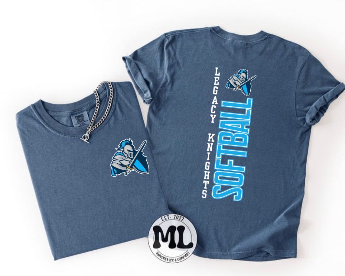 Legacy Knights softball collection