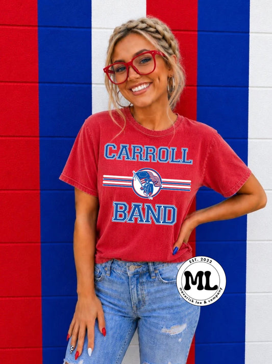 Carroll Patriots band unisex varsity