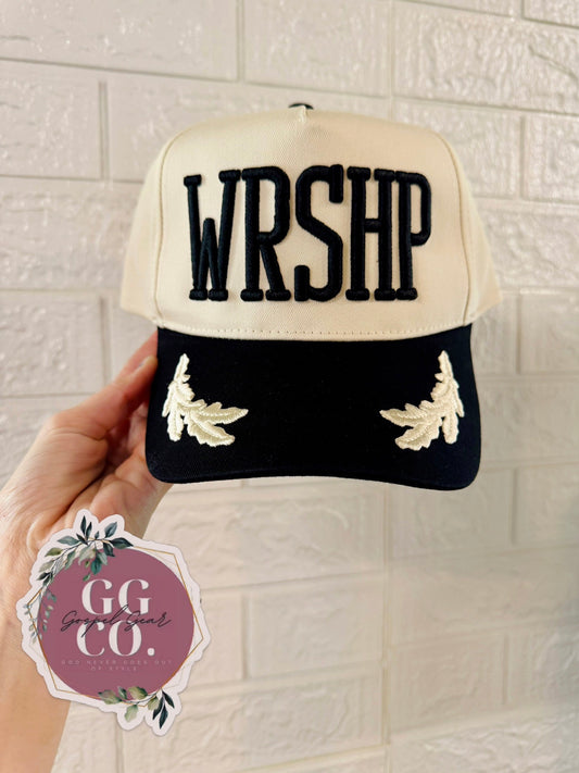 WRSHP Puff Embroidered Hat