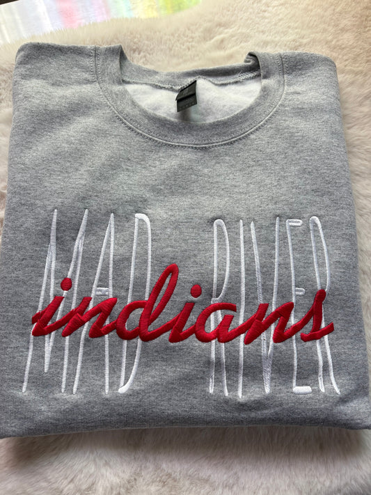 Skinny + Script embroidery