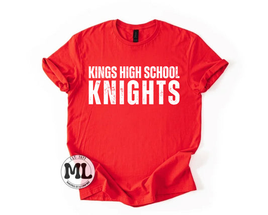 Kings Knights - distressed
