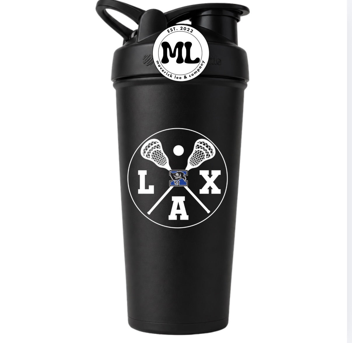 Xenia Lacrosse circle 3 ”– UVDTF sticker