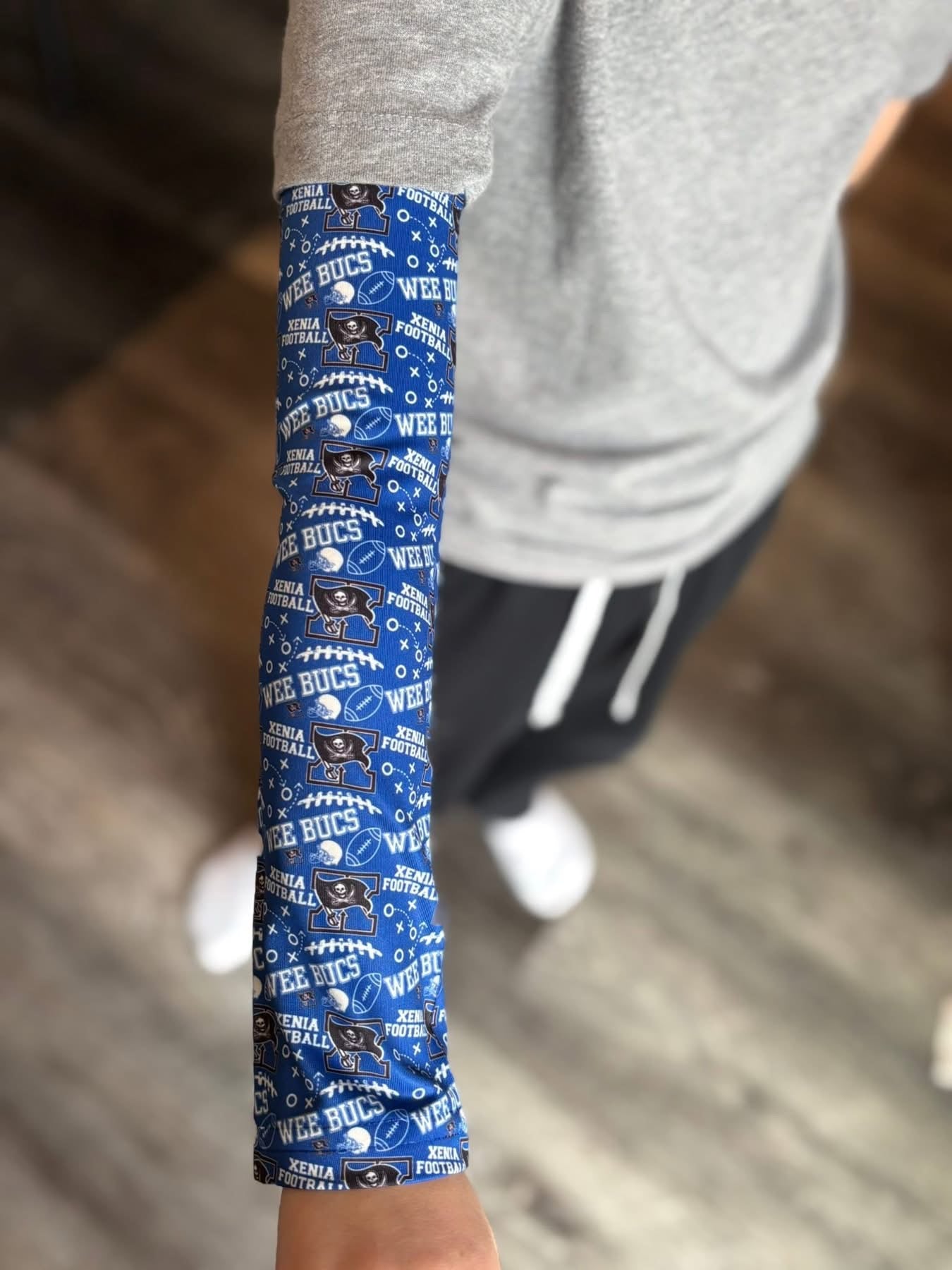 Wee Bucs arm sleeve - Blue