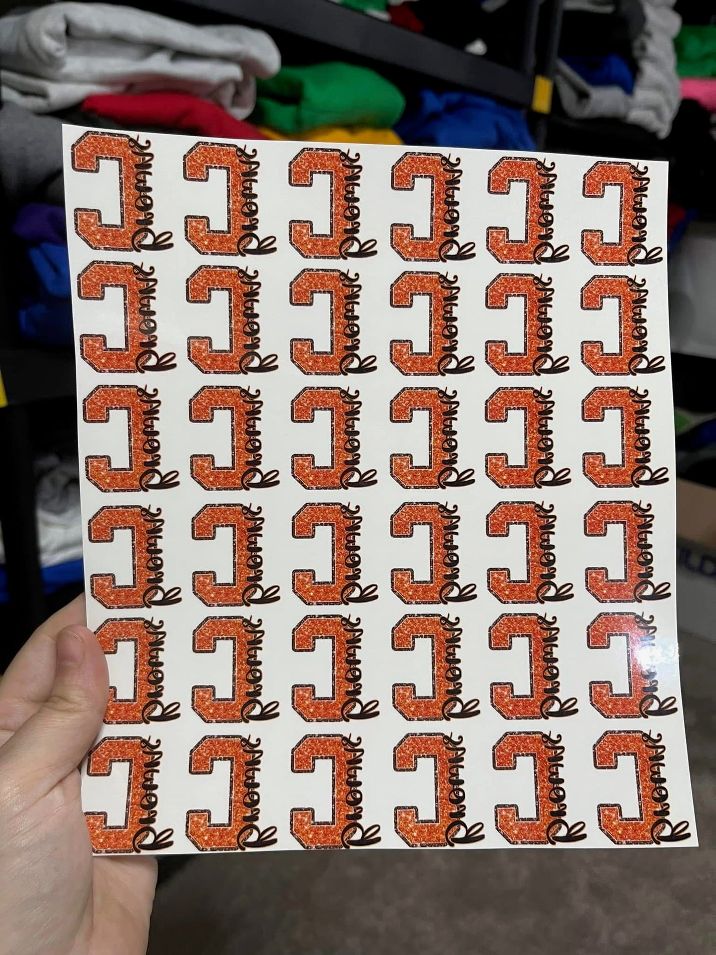 Custom temporary tattoos