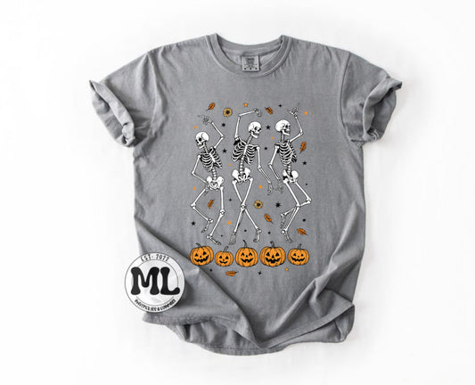 Dancing skeletons
