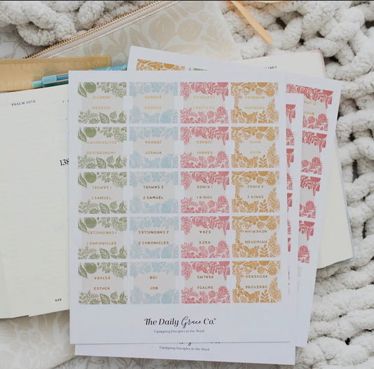 Bible tabs - in stocks