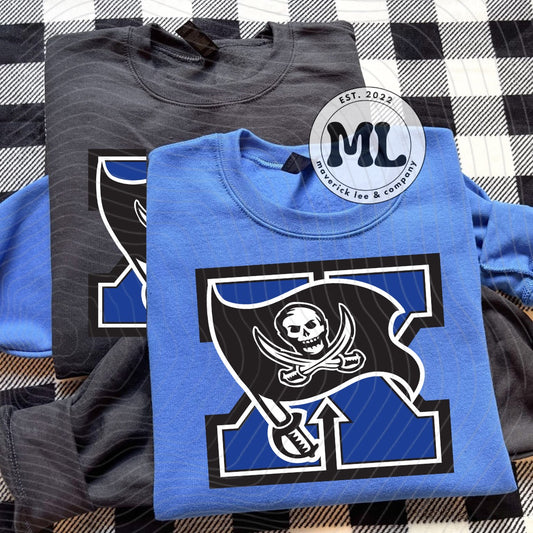 Split and opposite sleeve tees & sweatshirts