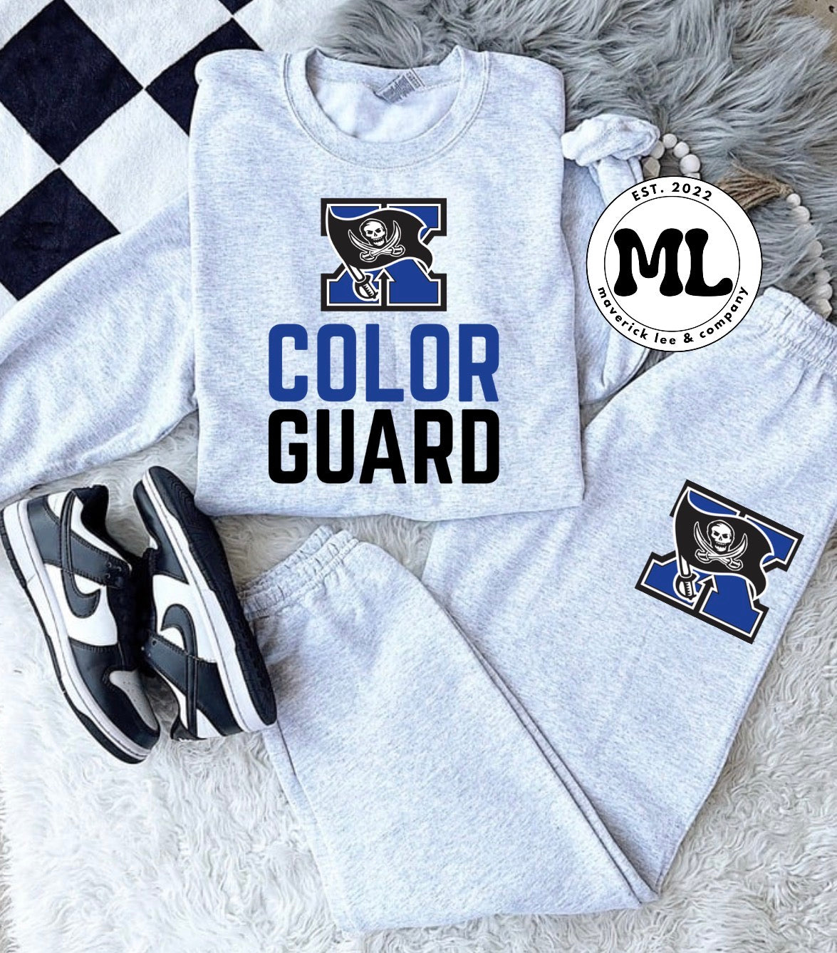 jogger set - colorguard