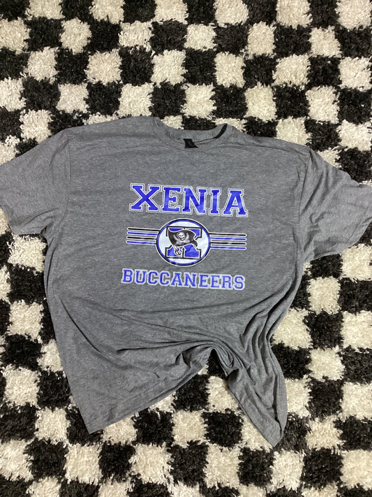 2X Xenia buccaneers varsity design in stock