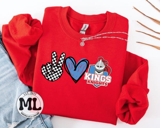 Kings Knights - peace love