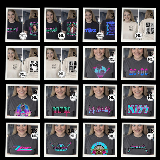 Neon music collection