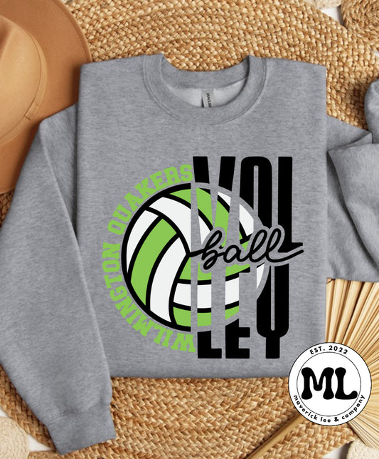 Wilmington Quakers volleyball
