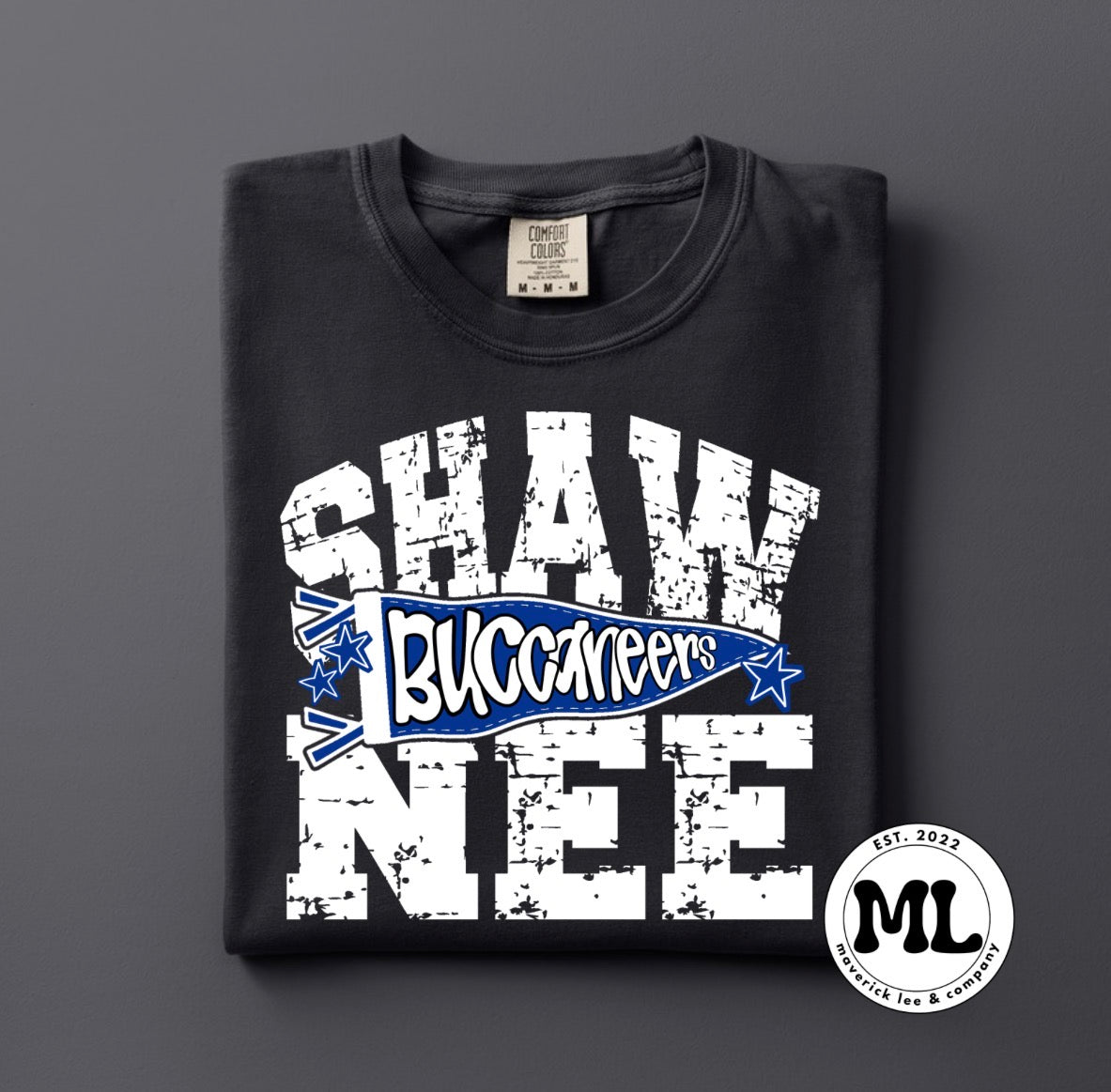 Shawnee distressed pennant