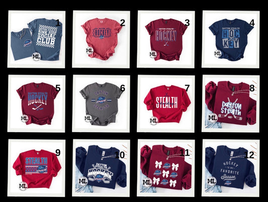 Dayton Stealth Hockey Collection