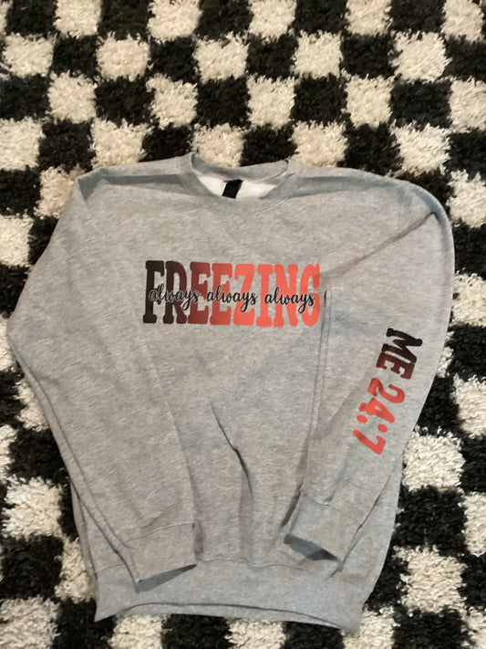 Small sweatshirt in stock