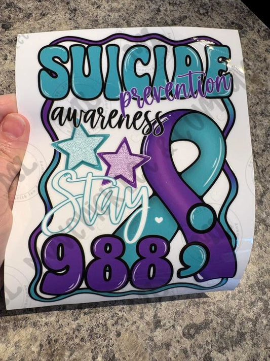 6 inch car decal in stock