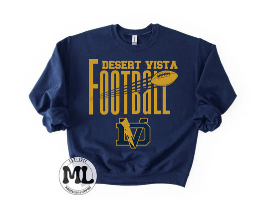 Desert Vista - football throw