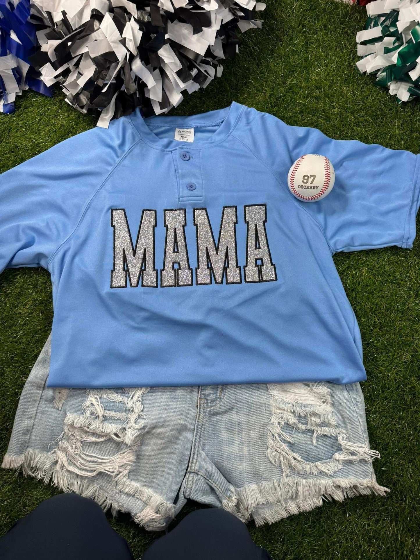 Two button Fan embroidered Jersey