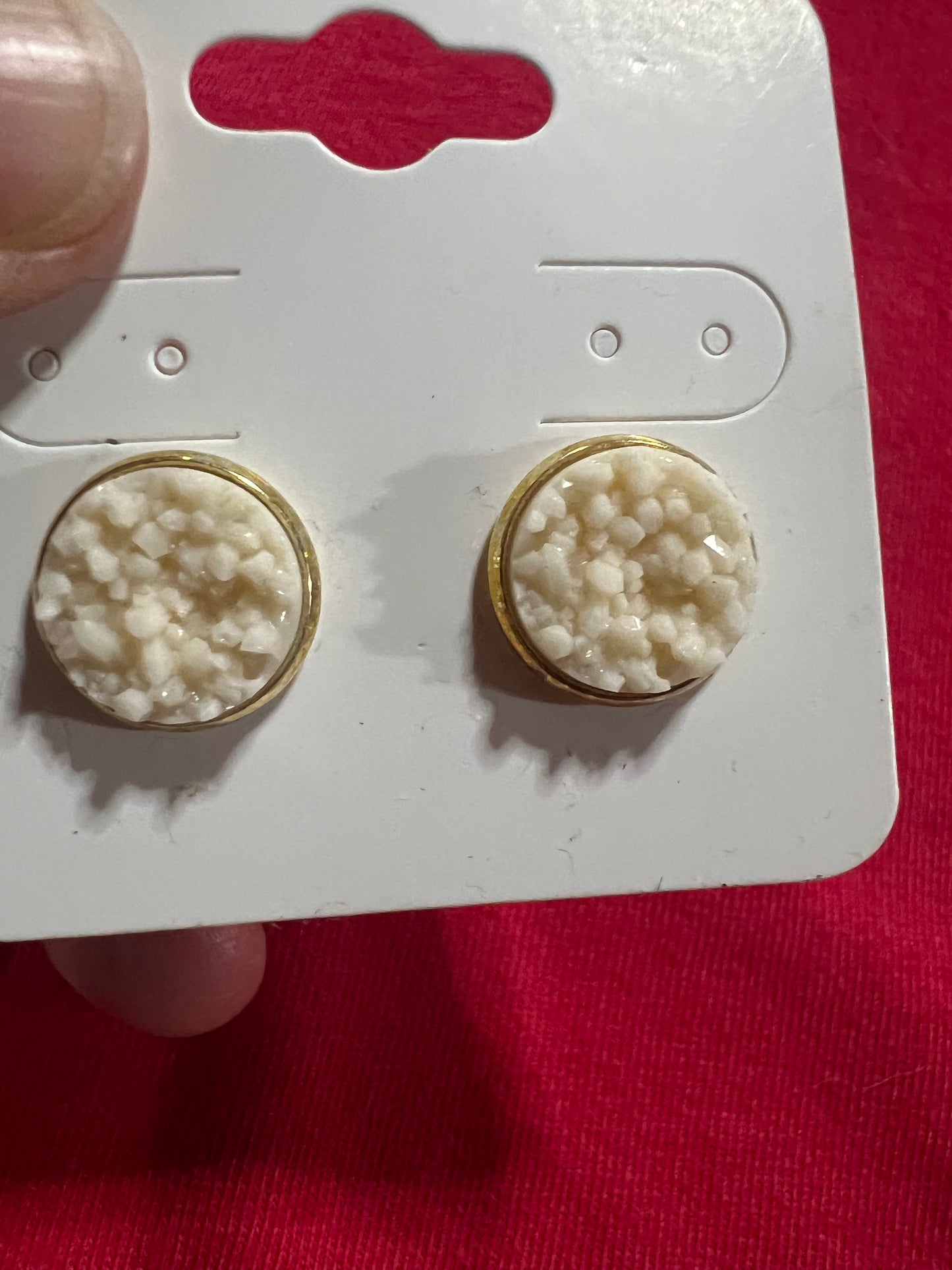 In stock earrings 12mm