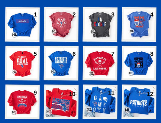 Carroll Patriots Lacrosse Collection